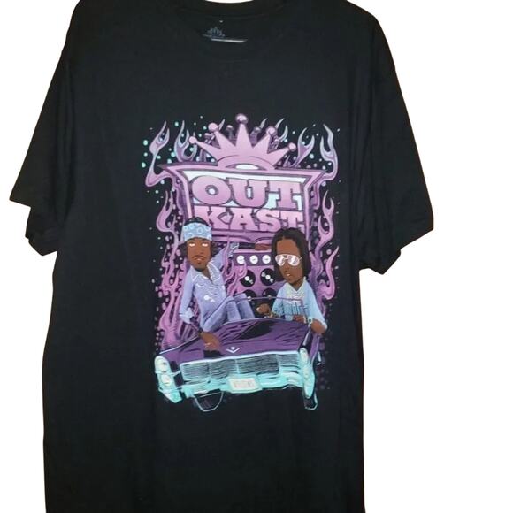 OutKast Band Animated Short Sleeve T-shirt, Size Unisex XL or 2XL - Picture 5 of 9